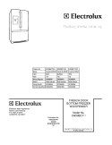 COVER Diagram and Parts List for EW23BC71IS1  Electrolux Refrigerator