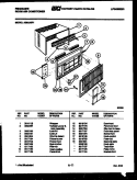 Part Location Diagram of 3016769 Frigidaire ESCUTCHEN