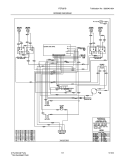 WIRING DIAGRAM Diagram and Parts List for FEF357BSF  Frigidaire Range