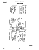 WIRING DIAGRAM Diagram and Parts List for FRT16PRGD0  Frigidaire Refrigerator