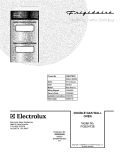 COVER Diagram and Parts List for FGB24T3ECE  Frigidaire Wall Oven