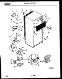 SYSTEM AND AUTOMATIC DEFROST PARTS Diagram and Parts List for GRT19DRAD0  Gibson Refrigerator