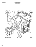 WRAPPER / BODY Diagram and Parts List for TMS107T1B2  Tappan Microwave