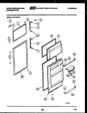 Part Location Diagram of 5318664501 Frigidaire PANEL-REFRIGERATOR-WHITE