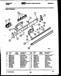 Part Location Diagram of 5303271244 Frigidaire PANEL     CONTROL