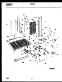 SYSTEM AND AUTOMATIC DEFROST PARTS Diagram and Parts List for WRS22PRAW0  Frigidaire Refrigerator