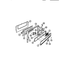BACKGUARD Diagram and Parts List for CGC355DXC  Gibson Range