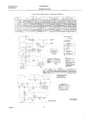 131988900 WIRING DIAGRAM Diagram and Parts List for FLXE6960EW2  Frigidaire Washer Dryer Combo