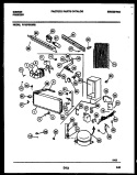 SYSTEM AND AUTOMATIC DEFROST PARTS Diagram and Parts List for FV19F5WXFE  Gibson Freezer