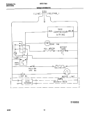 WIRING DIAGRAM Diagram and Parts List for FRT21TNGW3  Frigidaire Refrigerator