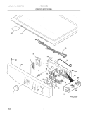 Part Location Diagram of 134926600 Frigidaire DAMPER