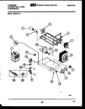 POWER CONTROL Diagram and Parts List for REM77BL2  Frigidaire Microwave Oven Combo