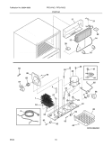 SYSTEM Diagram and Parts List for FRT21P6CQ3  Frigidaire Refrigerator