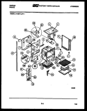 BODY PARTS Diagram and Parts List for 31-3978-00-01  Tappan Range