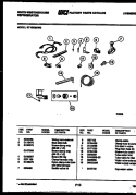 ICE MAKER INSTALLATION PARTS Diagram and Parts List for RT195MCW0  Frigidaire Refrigerator
