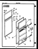 Part Location Diagram of 5315288704 Frigidaire SUPPORT-DOOR RACK