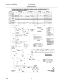 WIRING DIAGRAM Diagram and Parts List for WLSG62RFW4  Westinghouse Washer Dryer Combo
