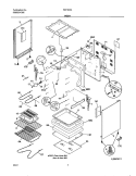 Part Location Diagram of 316216500 Frigidaire Hinge - Right Side