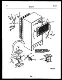 SYSTEM AND AUTOMATIC DEFROST PARTS Diagram and Parts List for RT21F7WX3D  Gibson Refrigerator