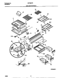 Part Location Diagram of 215919479 Frigidaire TRIM-FULL SHELF