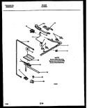 BURNER PARTS Diagram and Parts List for 30-2139-00-09  Tappan Range