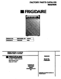 COVER Diagram and Parts List for FWS545RFS1  Frigidaire Washer