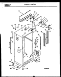 Part Location Diagram of 218085400 Frigidaire BRACKET-CTR HINGE