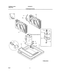 SYSTEM Diagram and Parts List for FAC052K7A10  Frigidaire Air Conditioner