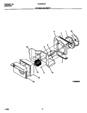 AIR HANDLING PARTS Diagram and Parts List for FAC052G7A1  Frigidaire Air Conditioner