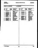POWER CONTROL Diagram and Parts List for 76-4960-00-03  Tappan Microwave Oven Combo
