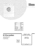 COVER Diagram and Parts List for GTF1040FS0  Gibson Washer