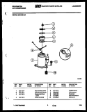 COMPRESSOR Diagram and Parts List for MH310E1QA  Kelvinator Air Conditioner