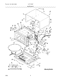 MICROWAVE Diagram and Parts List for GLEB27M9FQB  Frigidaire Microwave Oven Combo
