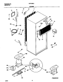SYSTEM Diagram and Parts List for FRT18NRJD0  Frigidaire Refrigerator