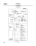 WIRING SCHEMATIC Diagram and Parts List for FRS26SM4AW0  Frigidaire Refrigerator