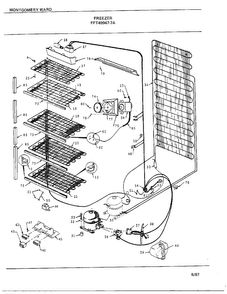 Part Location Diagram of 129965 Frigidaire Bracket