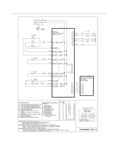 Wiring Diagram Diagram and Parts List for EI30EC45KB1  Electrolux Cooktop