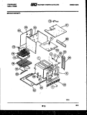 BODY PARTS Diagram and Parts List for RG74BF2  Frigidaire Wall Oven