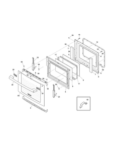 Part Location Diagram of 318372013 Frigidaire INSULATION