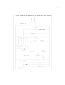 Wiring Schematic Diagram and Parts List for 25368899010  Kenmore Refrigerator