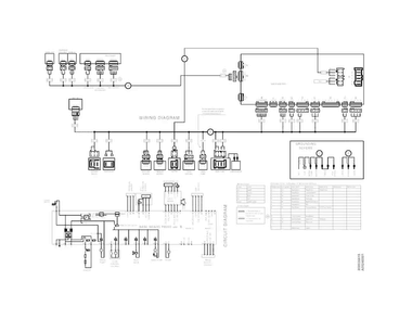 Wiring Diagram Diagram and Parts List for FGID2474QF4B  Frigidaire Dishwasher