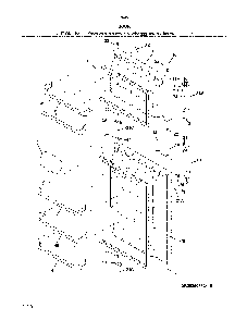 Doors Diagram and Parts List for 25360389416  Kenmore Refrigerator