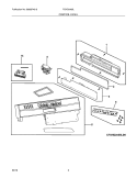 Part Location Diagram of 5304475568 Frigidaire GASKET