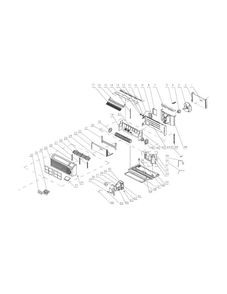 Recommended Spare Parts Diagram and Parts List for FRP12PTT3R0  Frigidaire Air Conditioner