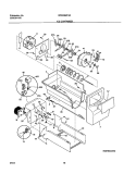 ICE CONTAINER Diagram and Parts List for WRS26MF5AQ5  Westinghouse Refrigerator