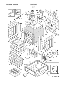 Part Location Diagram of 5304517721 Frigidaire RECEPTACLE ASSY