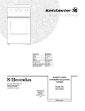 COVER Diagram and Parts List for KEF355ESF  Kelvinator Range