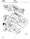 ICE CONTAINER Diagram and Parts List for FRS26ZRGW4  Frigidaire Refrigerator