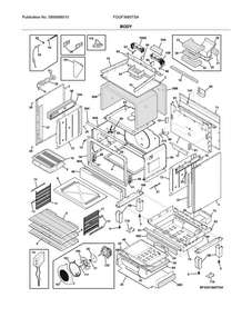 Part Location Diagram of 807309301 Frigidaire BRACKET