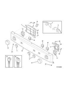 Part Location Diagram of 5304500831 Maytag Label